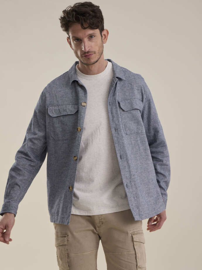 OVERSHIRT KOSI AZUL