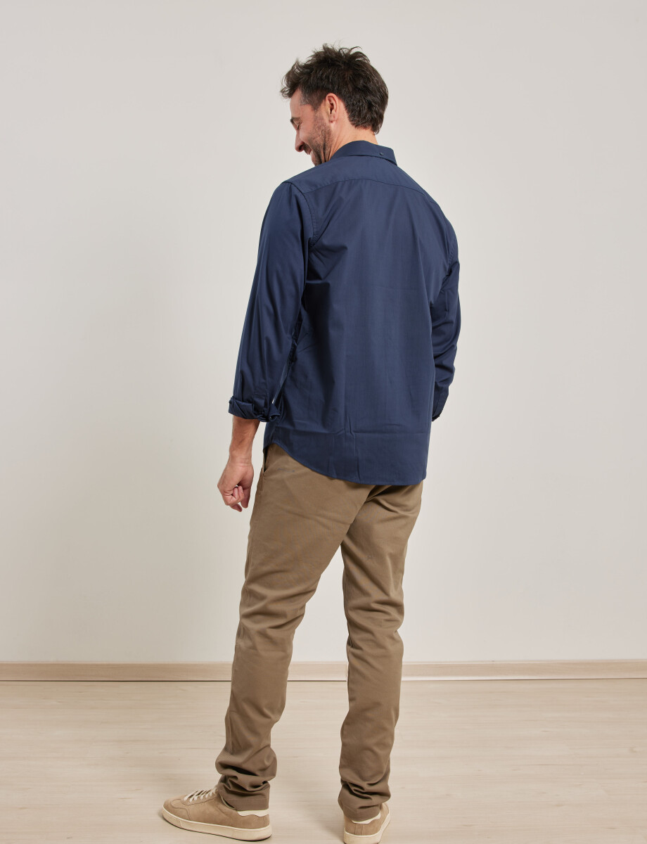 012488 CAMISA HARRY Azul Oscuro