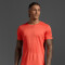 Polo Running Light Speed Tech Tee Hombre Ember/black Reflective