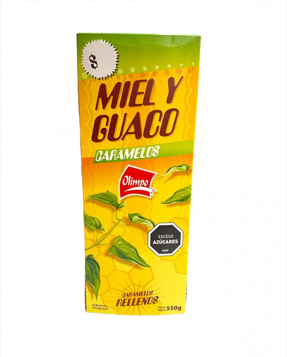 Caramelo en Caja Olimpo 550g - Miel y Guaco 