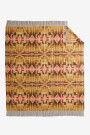 Manta Jacquard Fringed Azul