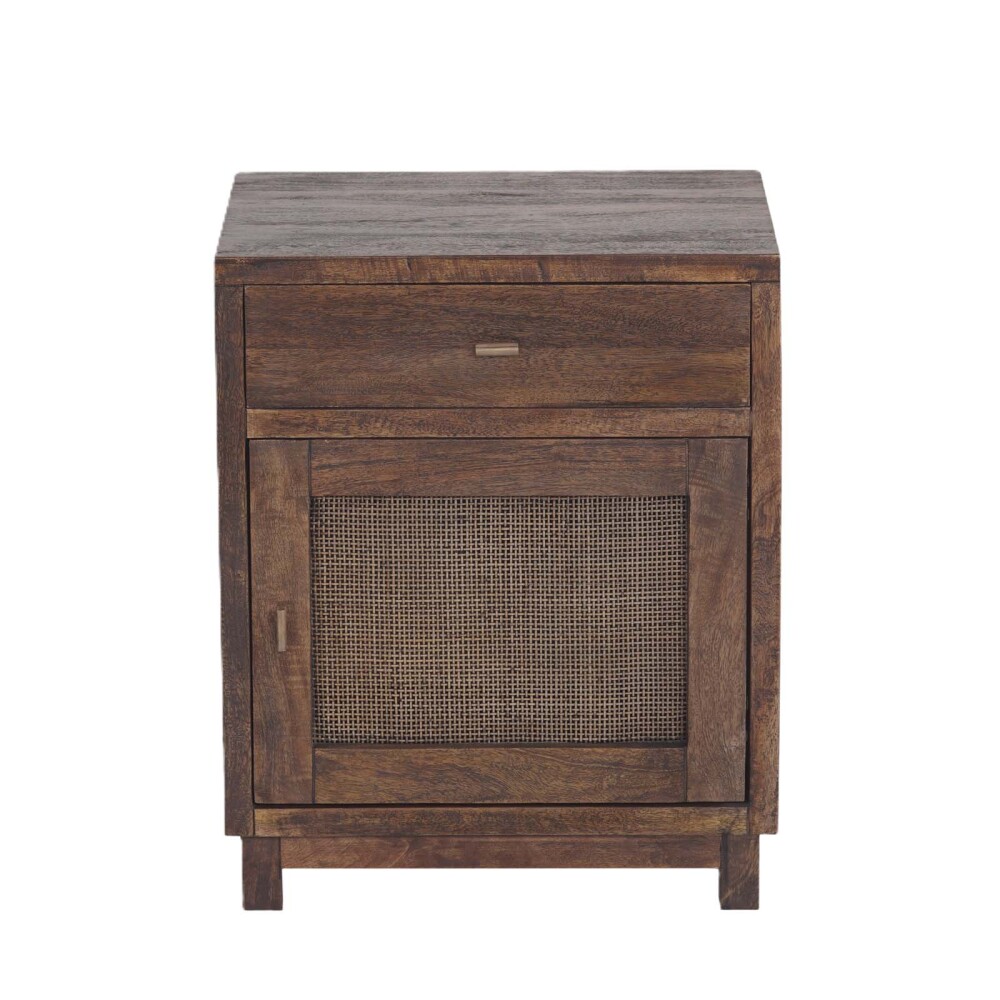 MESA DE LUZ MADERA MARRON AMAN