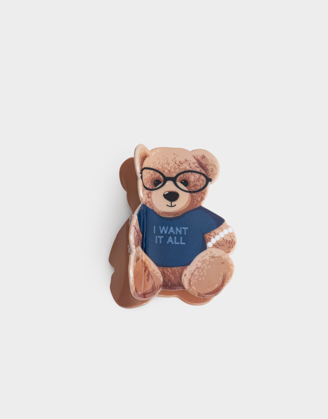Broche Osito Broche Estampado Osito - Combinacion Multicolor
