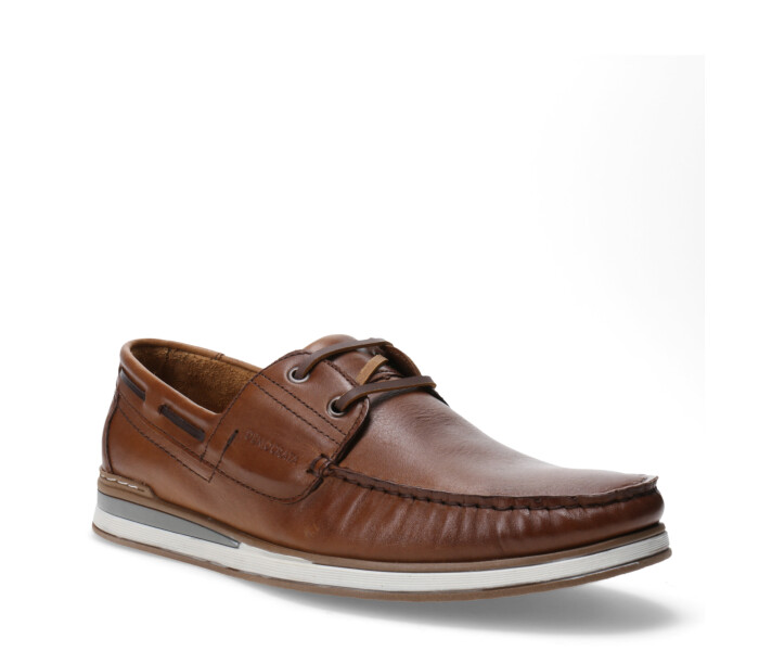 Zapato GOLE con cordones Tan