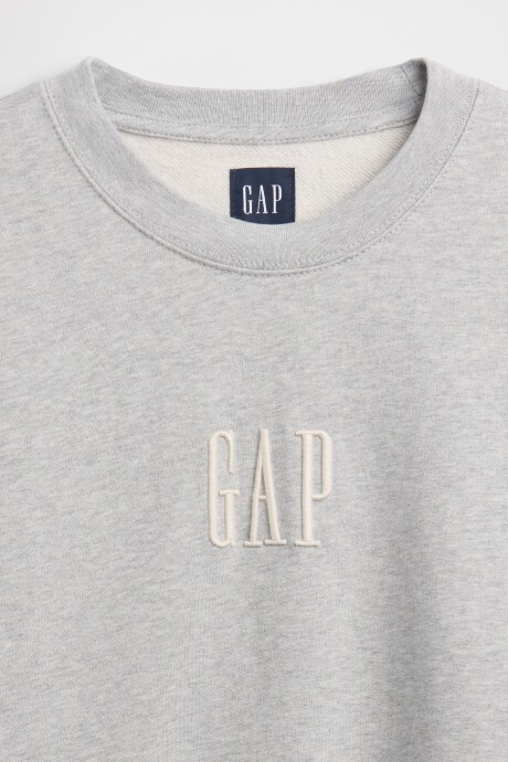 Buzo Deportivo Logo Gap Hombre Bc15 Lt Grey Heather