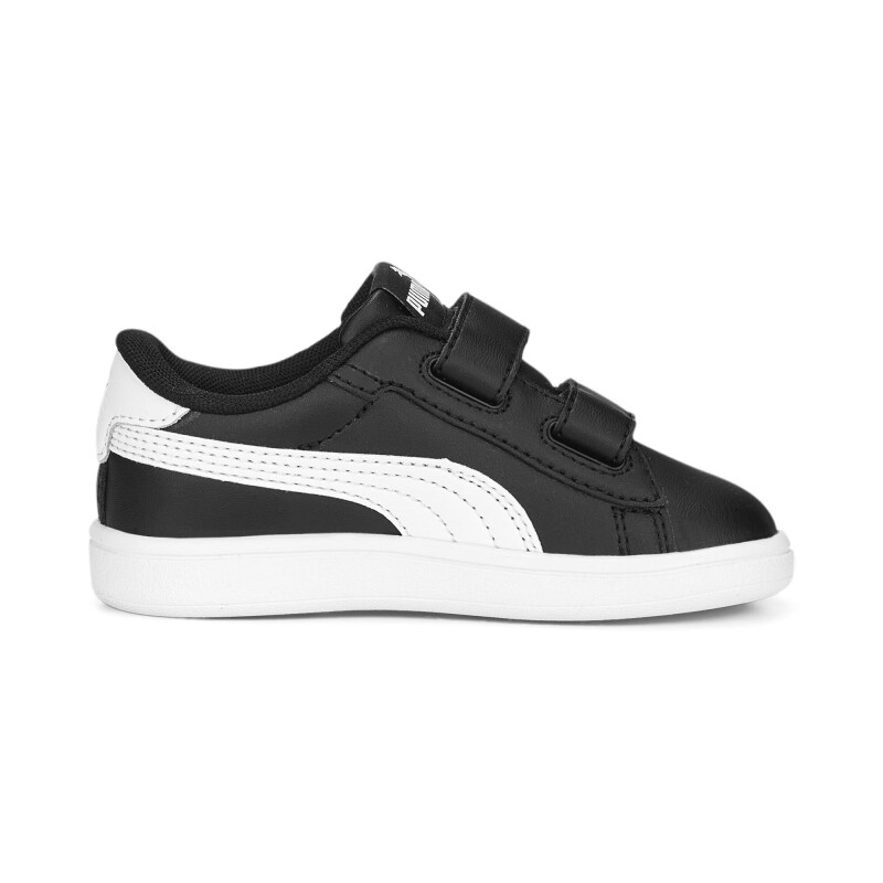 Championes Puma Smash 3.0 de Niños - 392034 03 Negro-blanco
