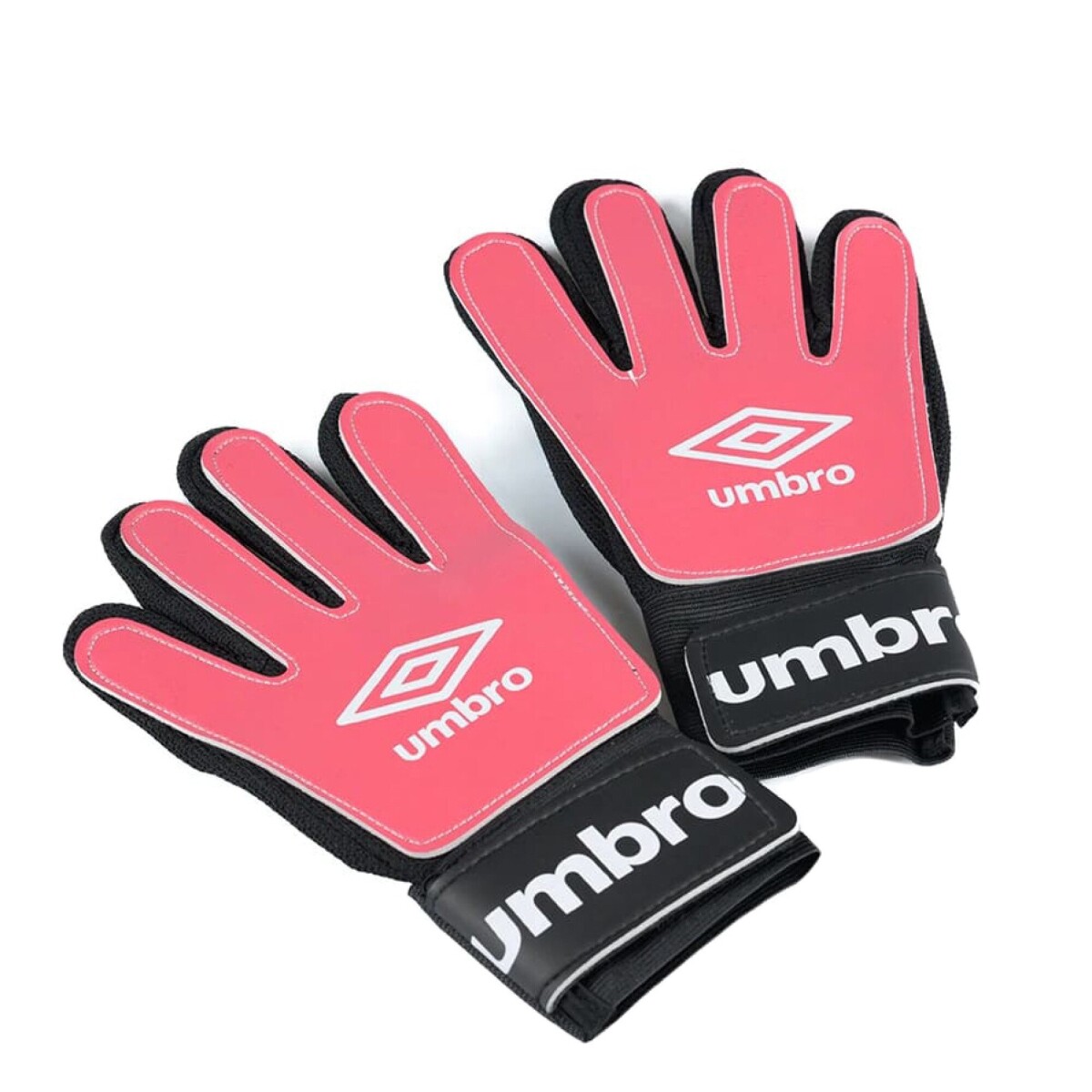 Guantes de Hombre Umbro Golero Adulto - Rojo - Negro - Blanco 