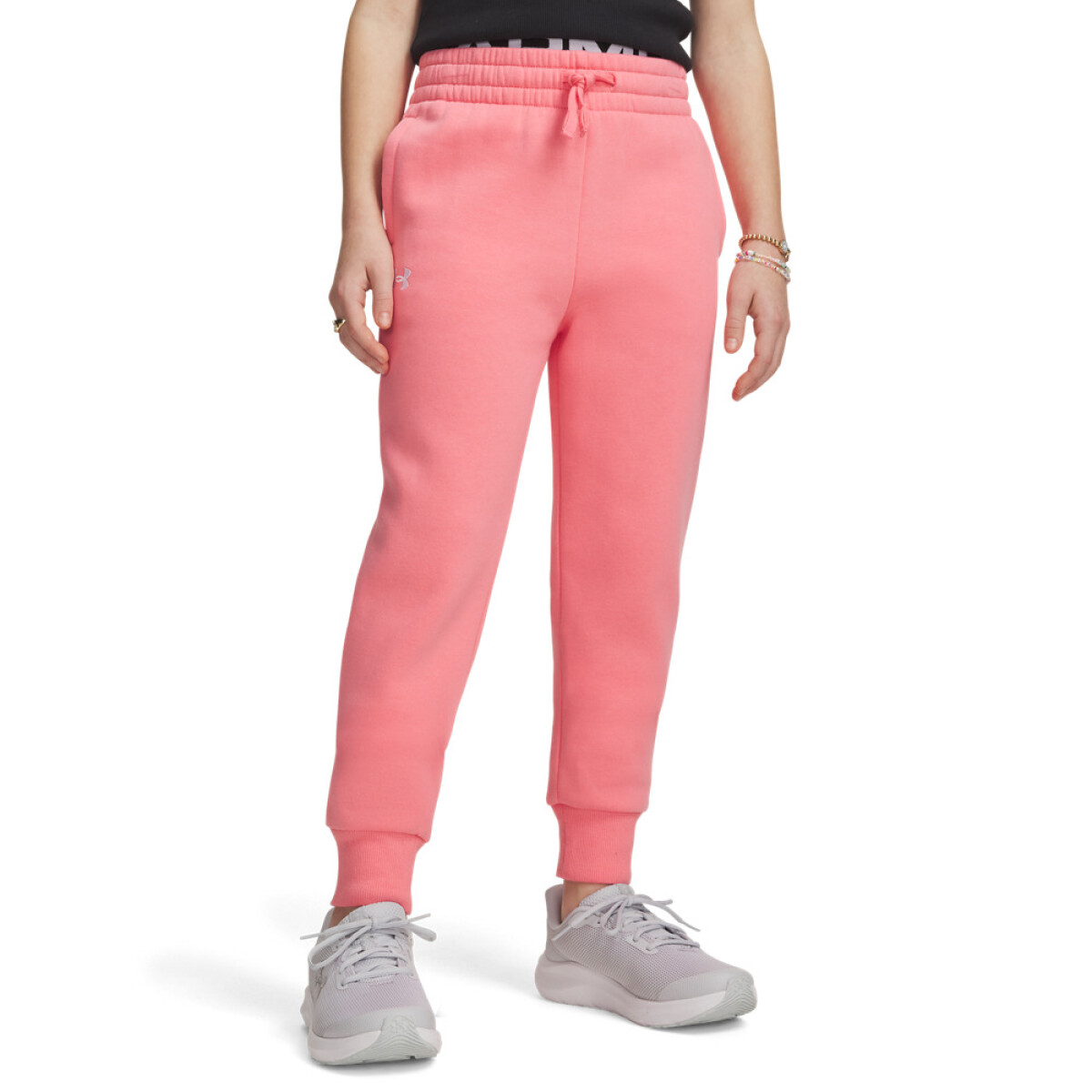 UA Rival Fleece Joggers-PNK - PNK-600 