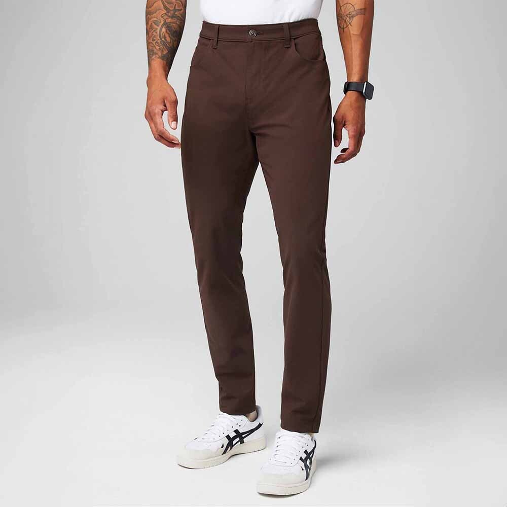 Pantalón The Don 5-Pocket Slim Pant Hombre Cacao