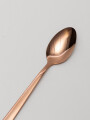 Cuchara De Té Asher Set 4 Un. Rose Gold Color Unico