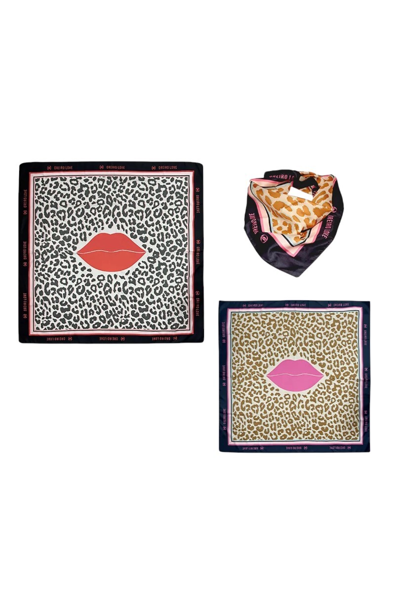 Pañuelo Las Oreiro Rosado