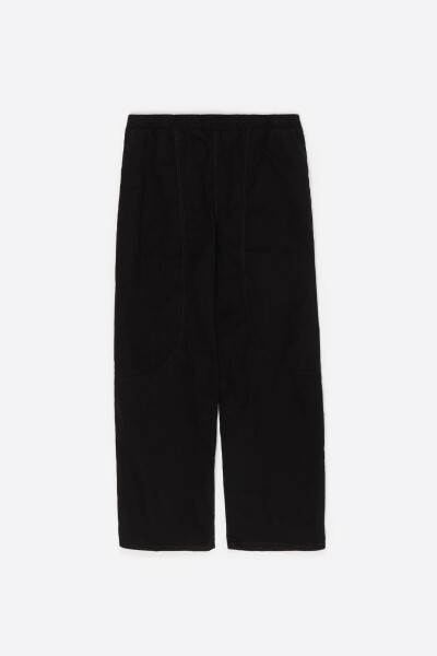 PANTALÓN RECTO Negro