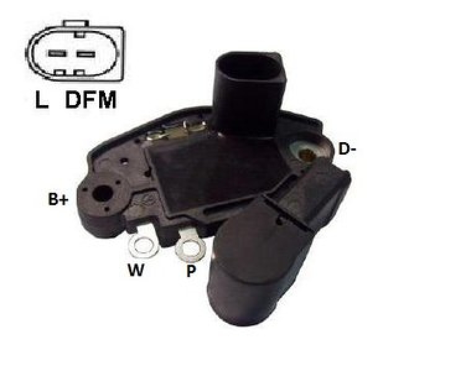 REGULADOR VOLTAJE CITROEN - PEUGEOT VAL.CIT-PEU=RGM.08016=RNV.593362=IK.5986=RGM.4533 DUNCAN 