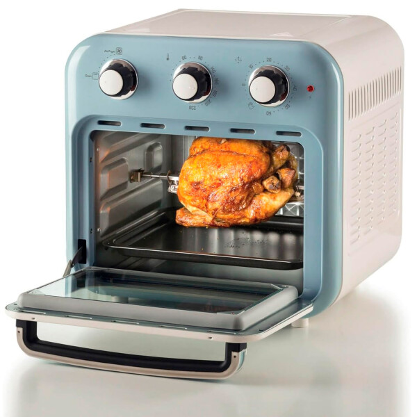 Freidora De Aire Ariete + Horno Vintage 16 L AZUL