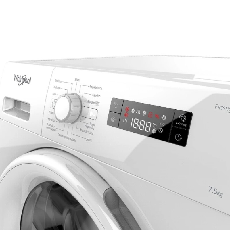 Lavarropas frontal Whirlpool 7.5Kg Lavarropas frontal Whirlpool 7.5Kg