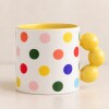 45-2K-005 Taza De Ceramica Modelo Lunares