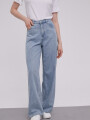 Pantalon Xinji Celeste Grisaceo