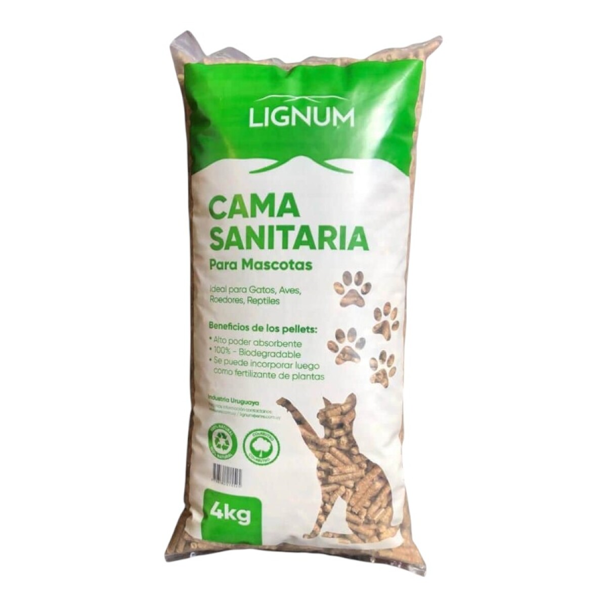 Pellet Sanitario Biodegradable 4 kg 