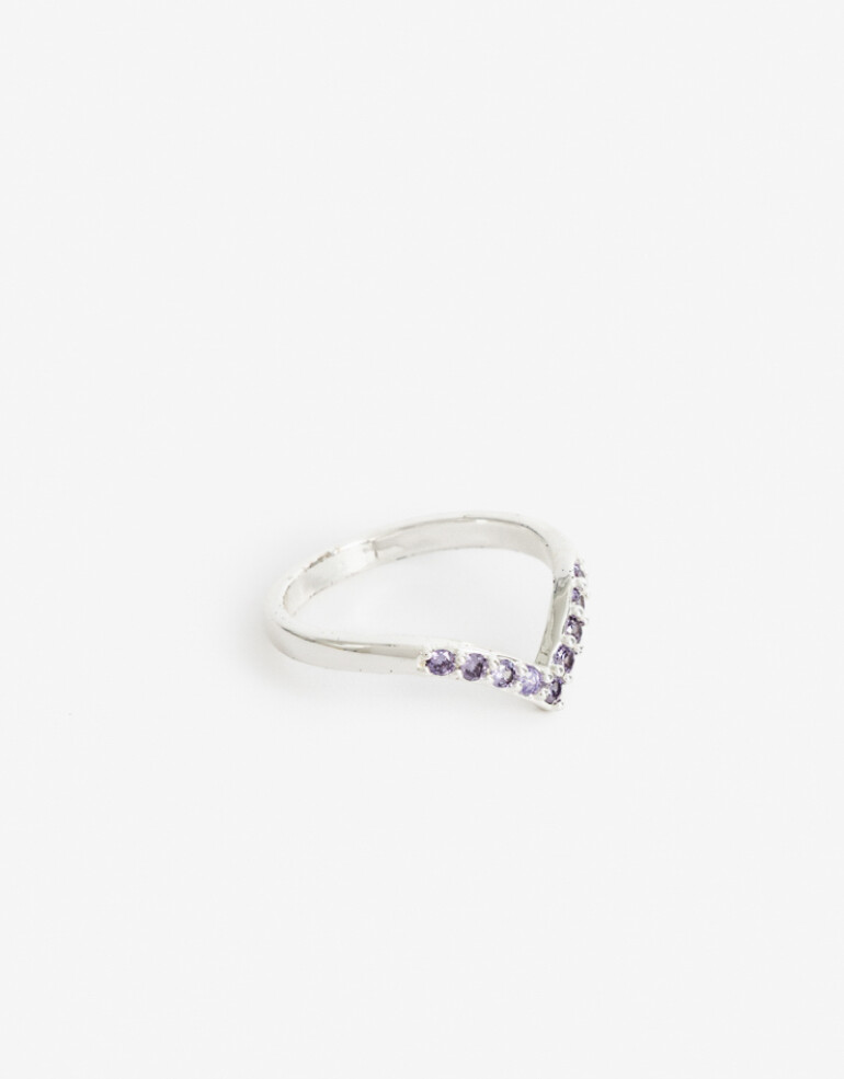 Anillos Chicos Cubic zirconia Anillo Chico Cubic Plateado - Plateado