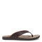 Sandalia de Hombre Freeway Ojota Casual Marrón Chocolate (Cuero Graso)