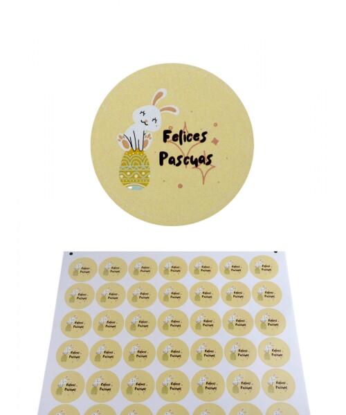Stickers pascua plancha DISEÑO 7