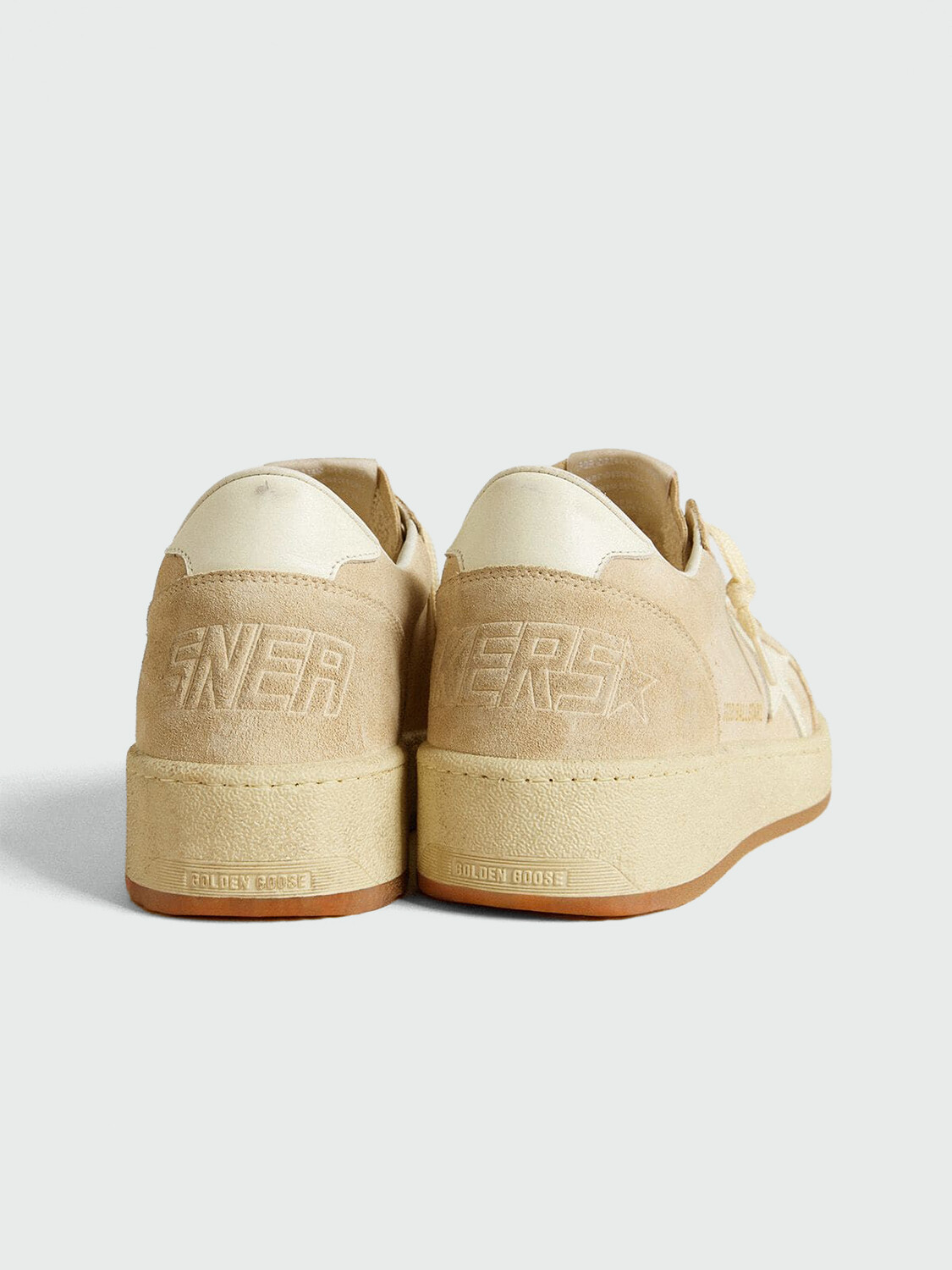 GOLDEN GOOSE - Zapatillas Ball Star con estrella y refuerzo del talón Alta Automática