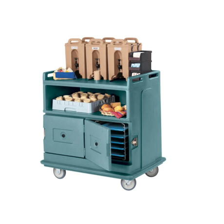 Carro p/desayuno Azul pizarra Cambro Carro p/desayuno Azul pizarra Cambro