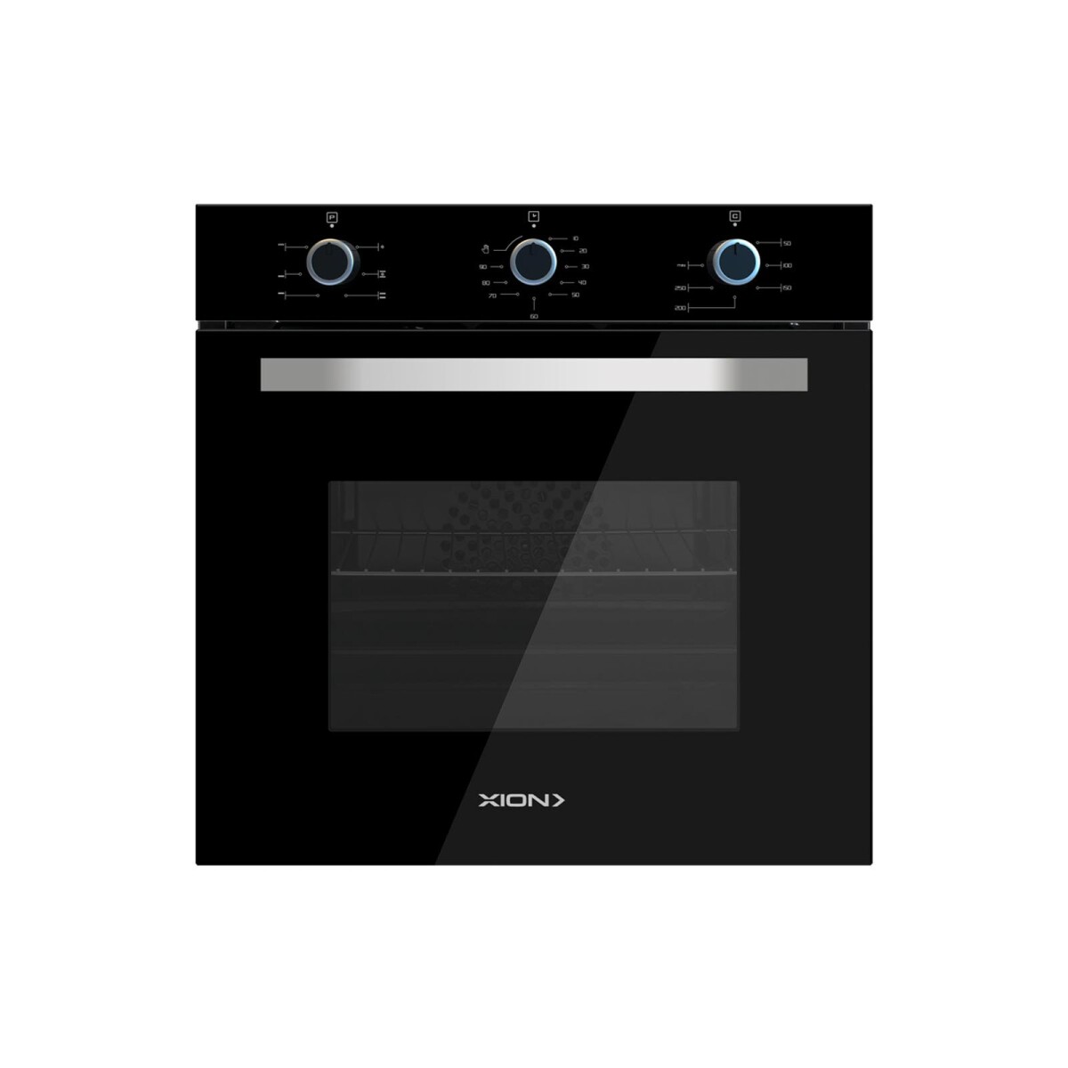 HORNO DE EMPOTRAR XION - 76-LITROS NEGRO XI-HDE60B 