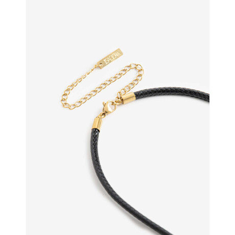 Collares Cortos Metal Dorado