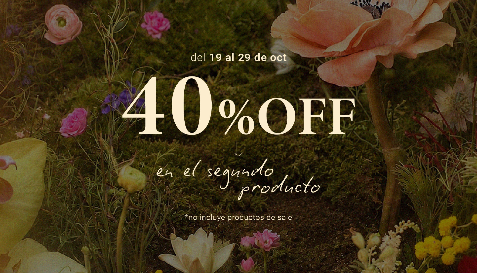 40% En el segundo producto