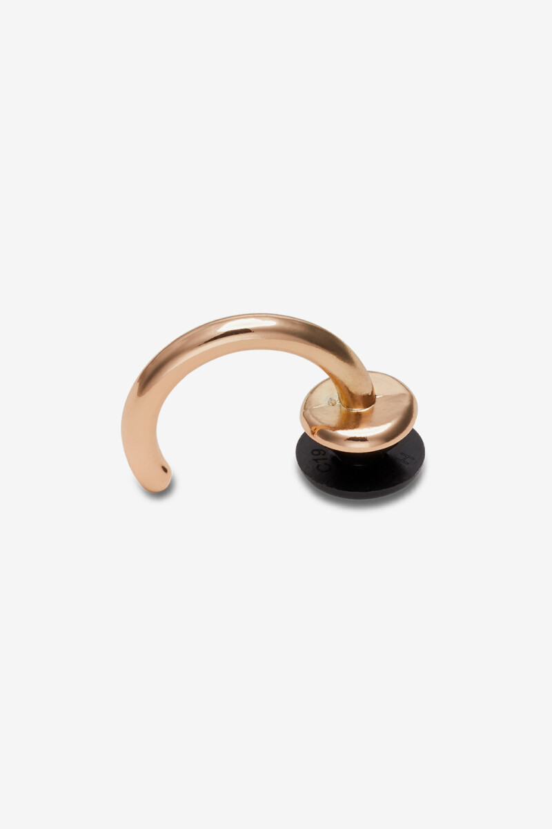 JIBBITZ CROCS GOLD EARRING RIN Oro