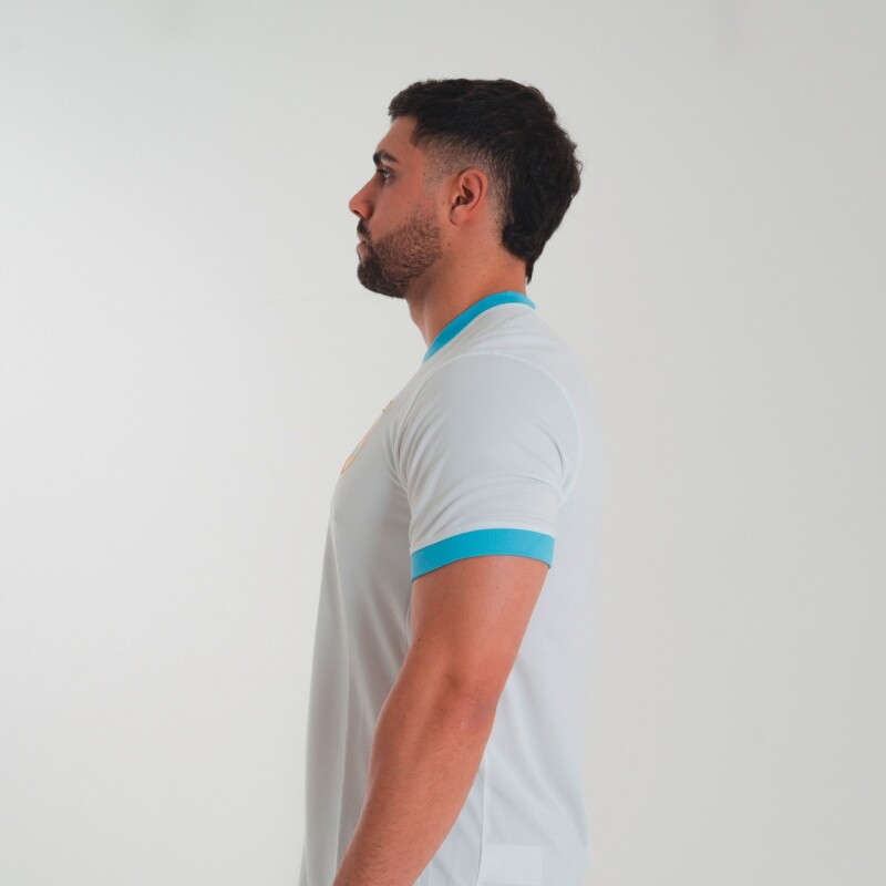 Remera Oficial Uruguay de Hombre Blanco