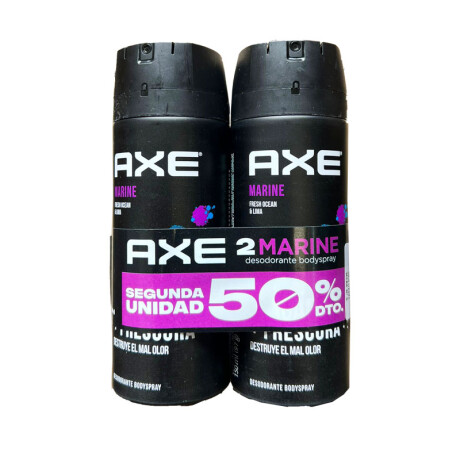 AXE Pack X 2 Marine 25% 160 Ml AXE Pack X 2 Marine 25% 160 Ml