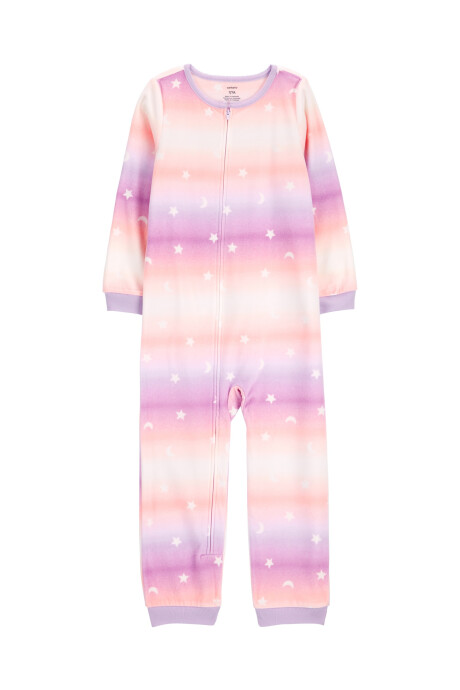 Pijama una pieza de micropolar diseño estrellas Sin color