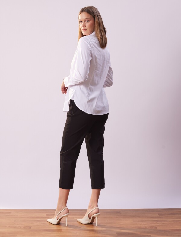 Camisa Algodón BLANCO