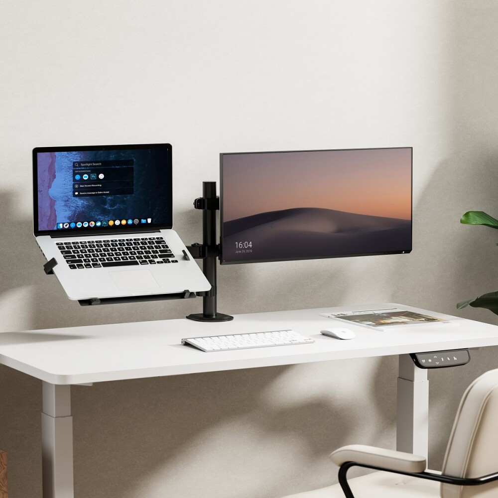 SOPORTE DOBLE BRAZO MONITOR Y NOTEBOOK MOVIL DE 17' A 32' !! SOPORTE DOBLE BRAZO MONITOR Y NOTEBOOK MOVIL DE 17' A 32' !!