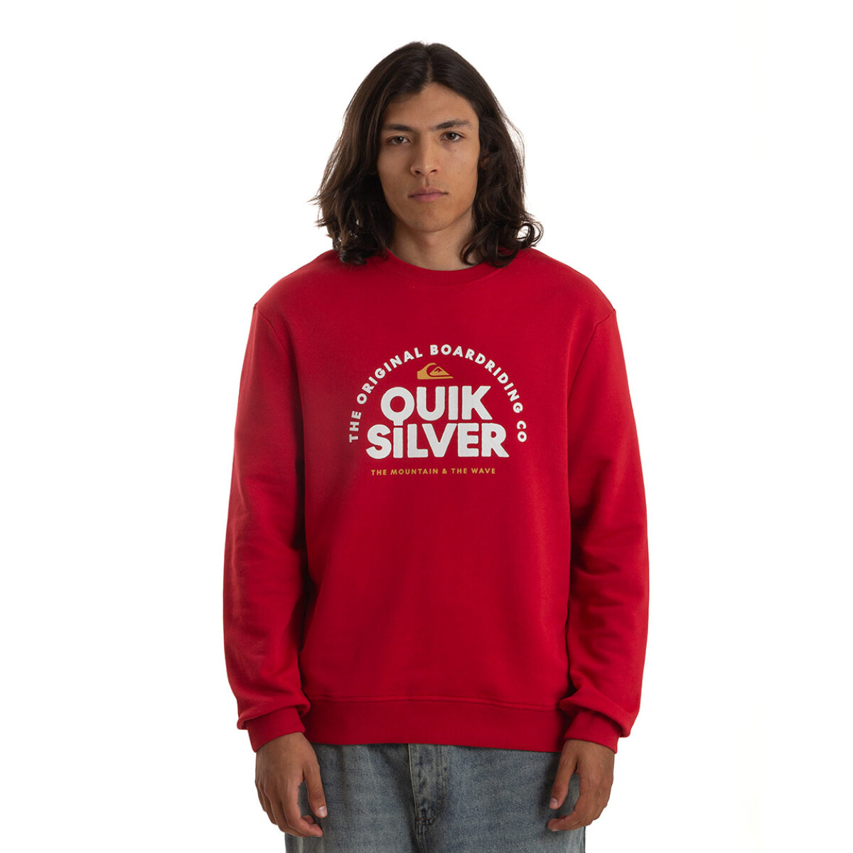 Quiksilver Buzo FUNDAMENTAL RIDE Hombre - Rojo 