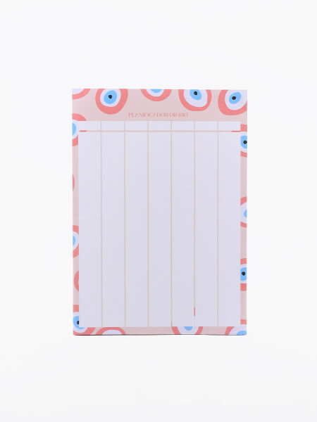 PLANIFICADOR POR DIA ROSADO