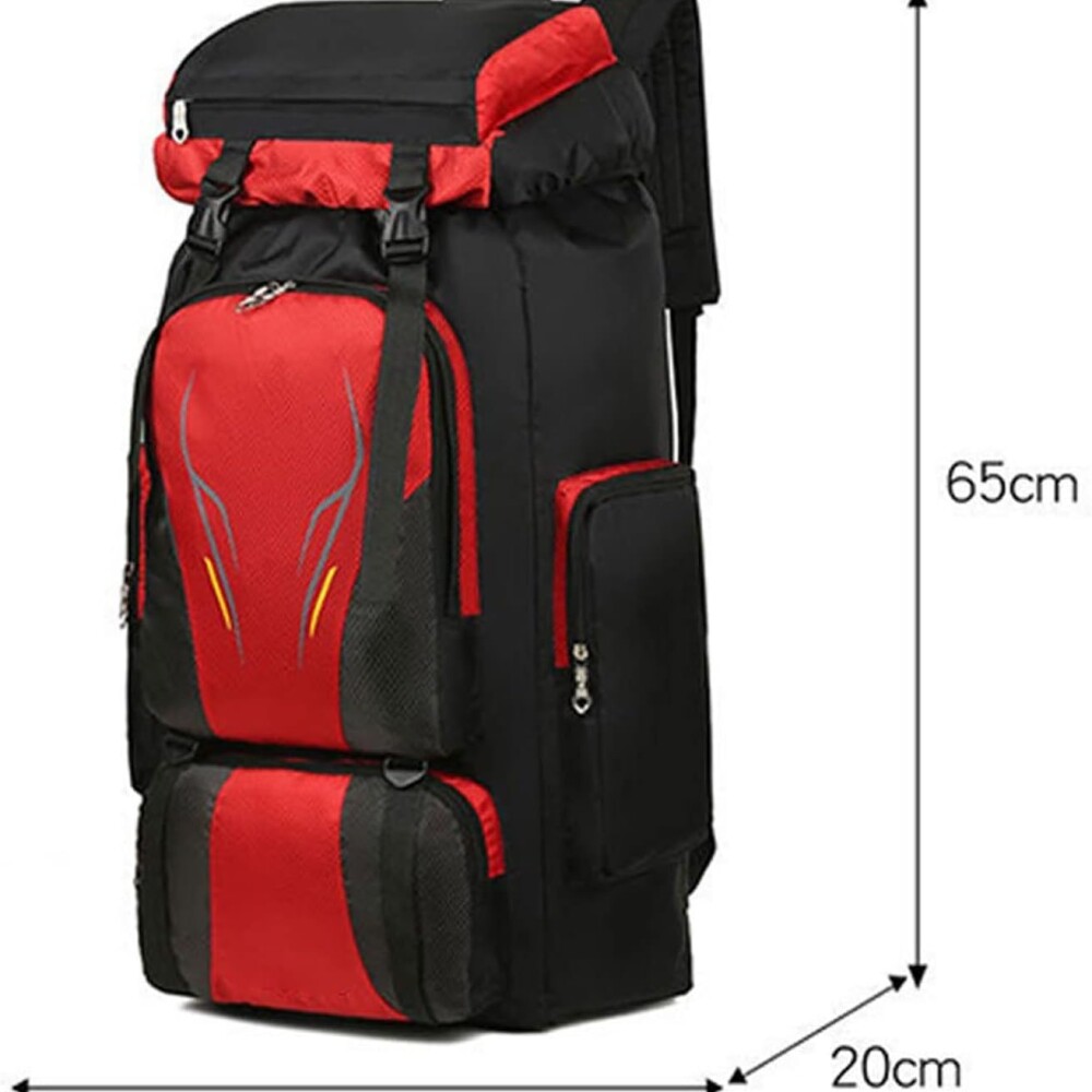 Mochila Para Camping Super Resistente y Fuerte Celeste