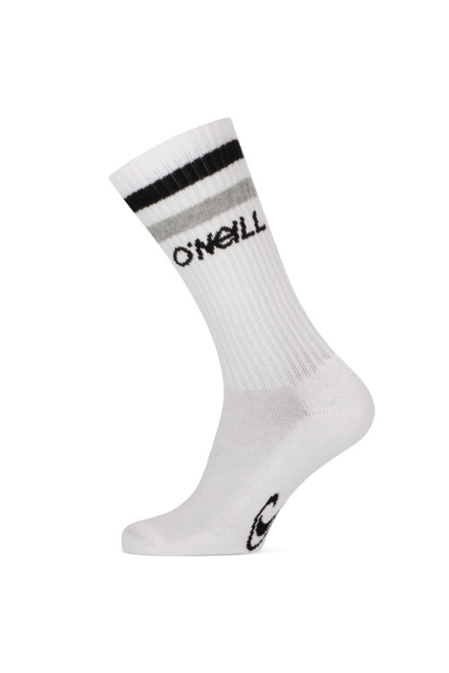 Medias O'Neill Sport Unisex Pack x2 Negro/Blanco