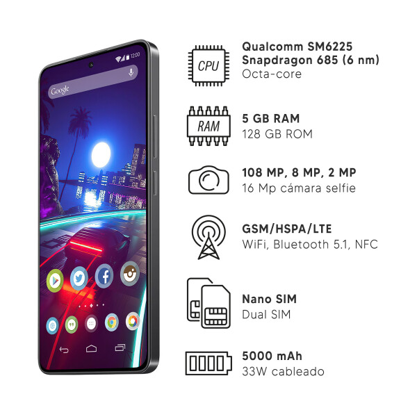 Xiaomi Redmi Note 13 5/128gb 4g CEL XIAOMI NOTE 13 5/128 NEGRO