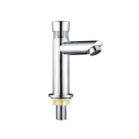 Lavatorio Pressmatic 22Mm Cromo Con Temporizador Aqualia Burdeos 000