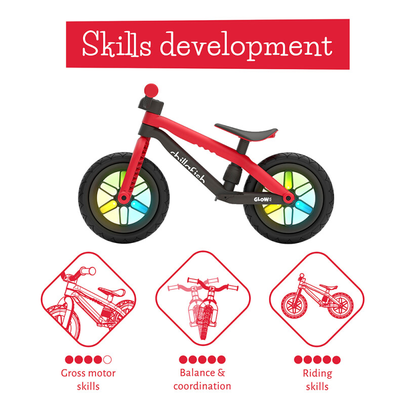 Bicicleta De Equilibro con luces LED 12´ 2-5 años Bicicleta De Equilibro con luces LED 12´ 2-5 años