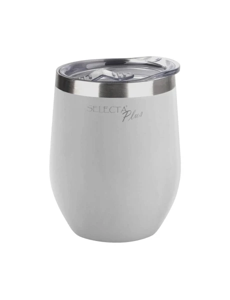 VASO/MATE TERMICO C/TAPA AC.INOX 350ML BLANCO VASO/MATE TERMICO C/TAPA AC.INOX 350ML BLANCO