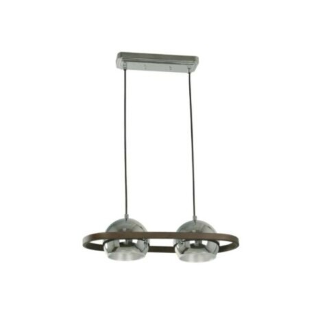 COLGANTE MOON 2L E27 CROMO COLGANTE MOON 2L E27 CROMO