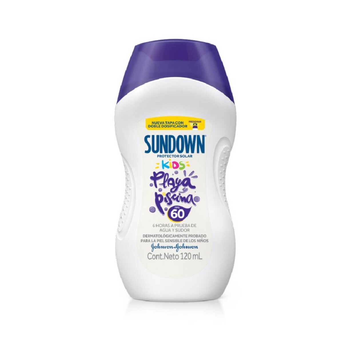 Protector Solar Sundown Kids en Loción Factor 60 - 120ml 