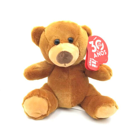 Oso Con Corazón Marrón Claro