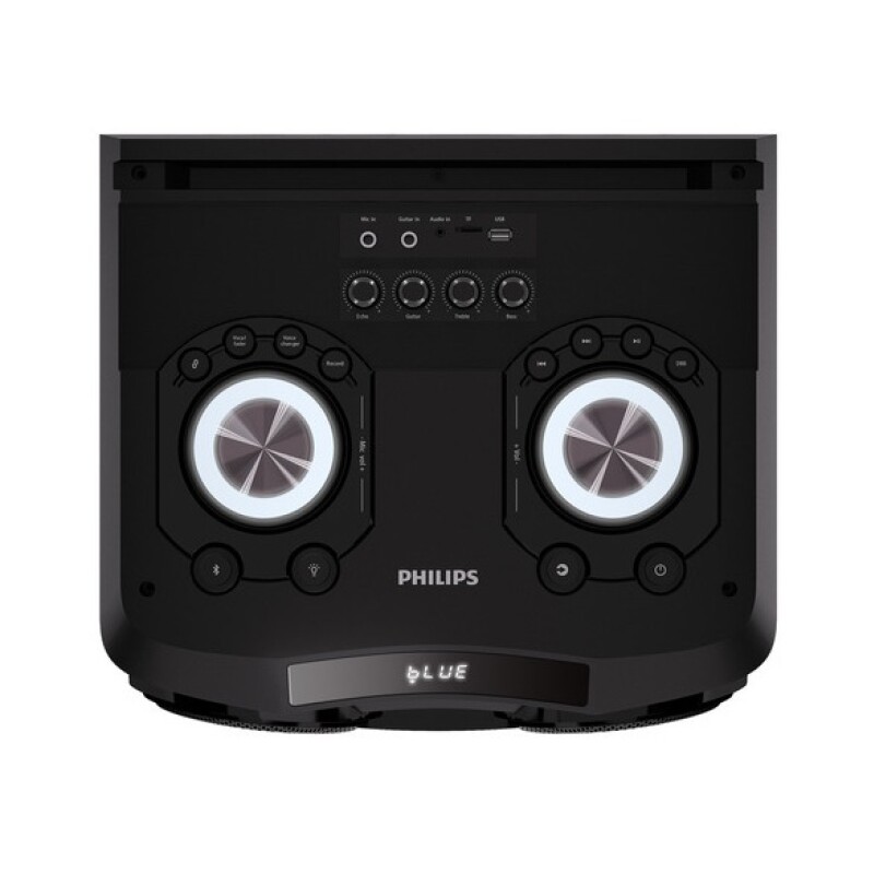 Torre De Sonido Philips Tax5708 Luces Rgb Fiesta 400w Color Negro Torre De Sonido Philips Tax5708 Luces Rgb Fiesta 400w Color Negro
