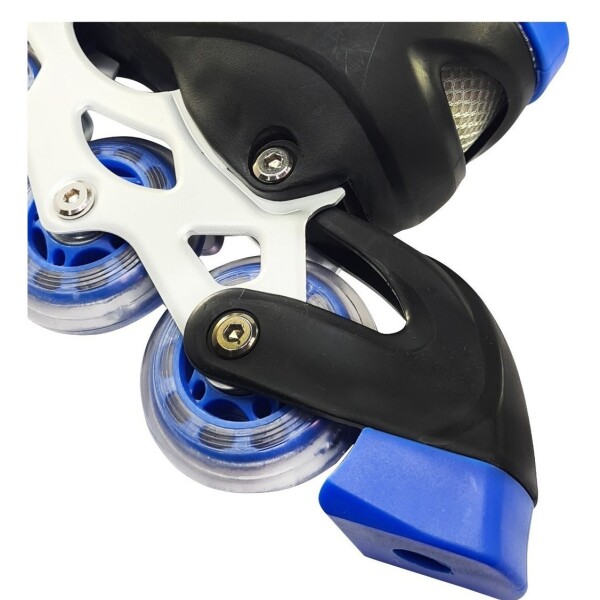 Patines Rollers Extensibles Calidad Colores Infantil Niños Variante Color Azul Talle 31-34