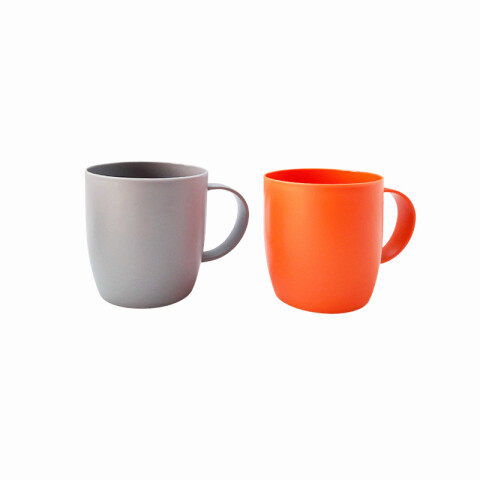 Taza plástica c/ asa 4 colores Taza Plástica C/ Asa 4 Colores
